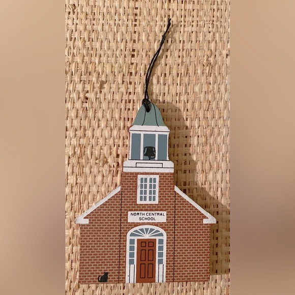 The Cat's Meow Ornament North Central School House - Picture 1 of 4
